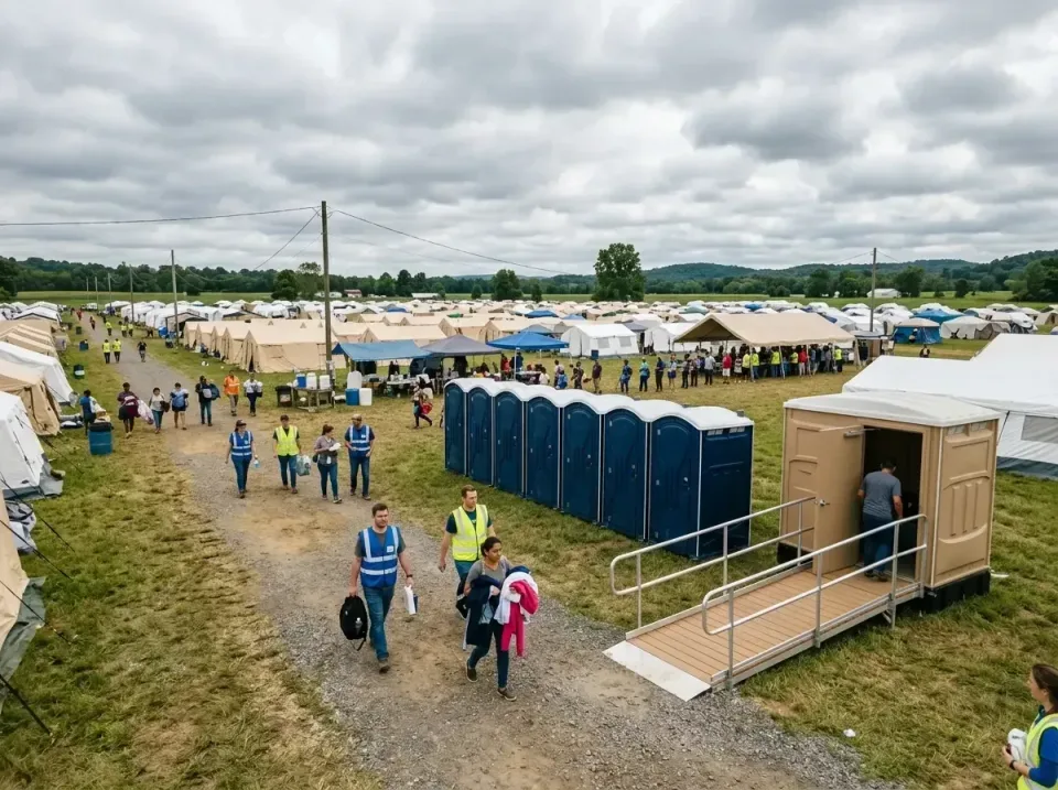 disaster-relief-camp-restrooms-010 — frequently asked questions, Dumpster & Portable Bathrooms Rental in Jefferson, OR
